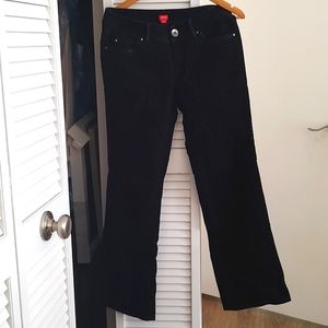 Women's Black corduroy jeans by Esprit size 8